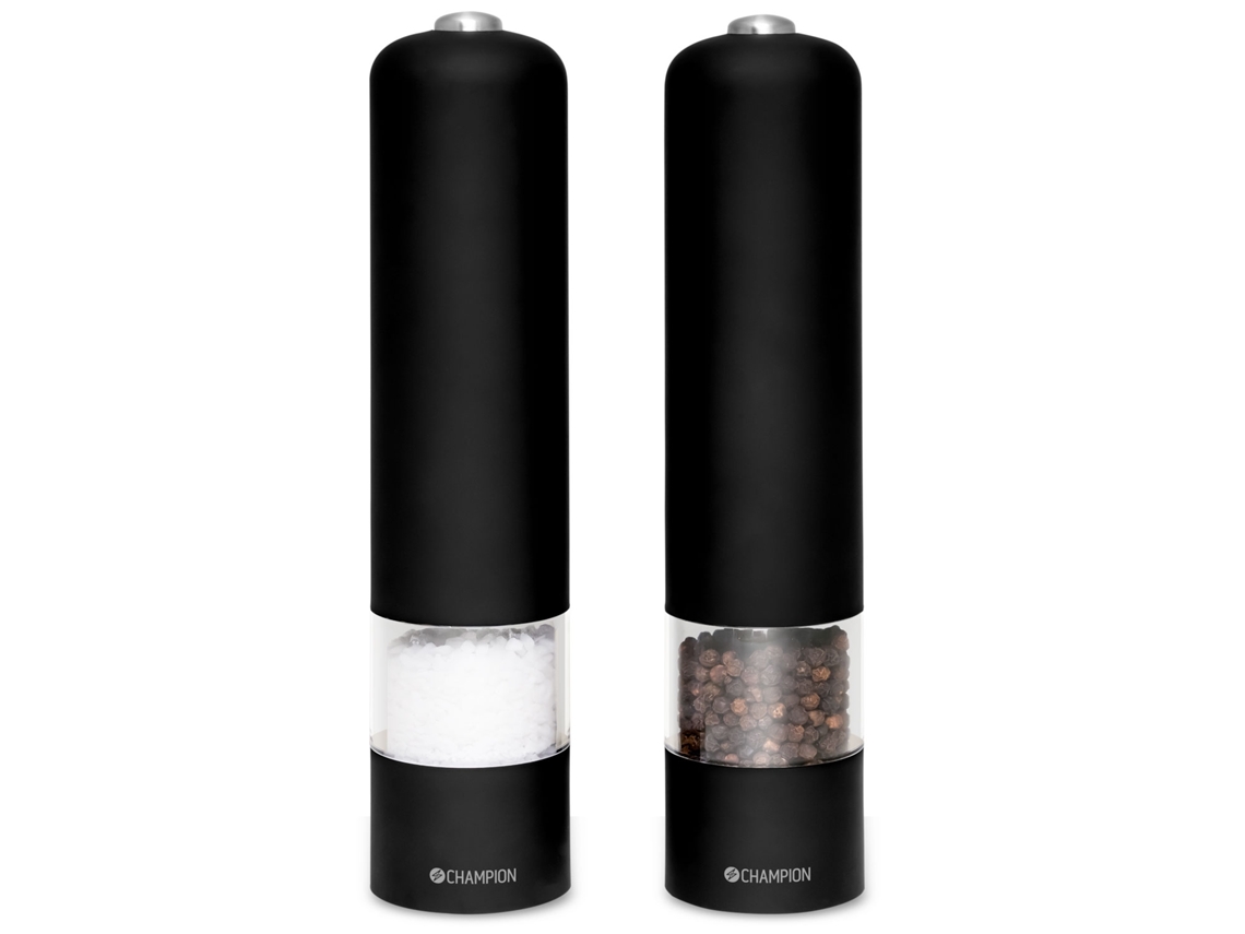 Moedor de Sal e Pimenta Spk120 Preto Mate CHAMPION