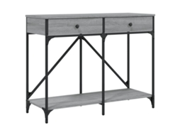 Mesa Consola Derivados Madeira Cinzento Sonoma MAISON EXCLUSIVE (100x39x78,5 cm)