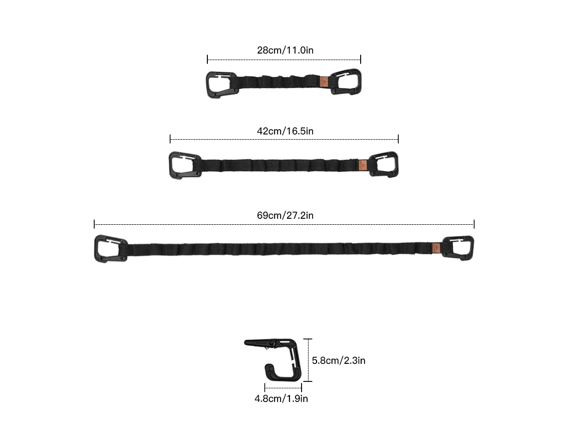 Corda de Roupa Resistente para Camping e Exterior