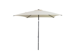Guarda-sol 200x200 Creta Garbar Metal Cinzento Bege