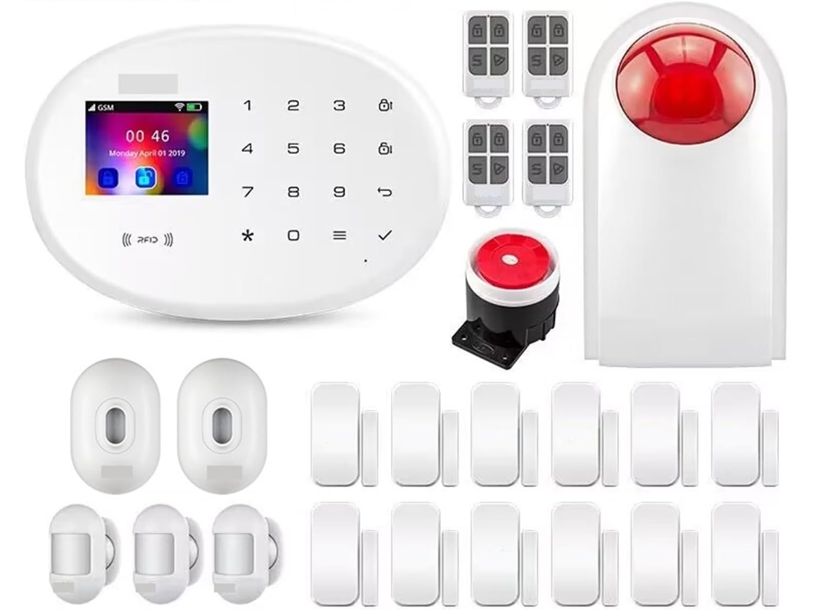 Sistema de segurança doméstico kit de alarme 4G WiFi com app SFUSHOS