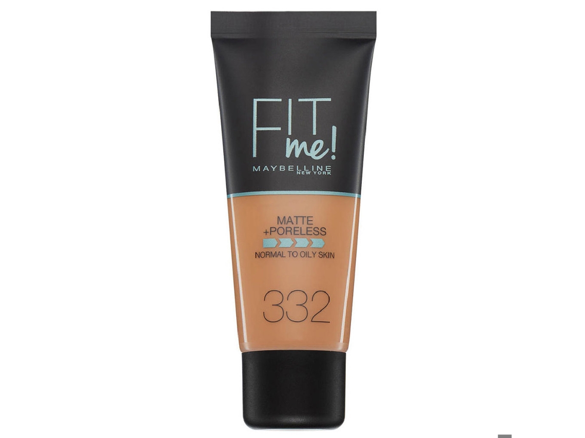 Base de Rosto Fit Me Matte & Poreless Golden Caramel 332 MAYBELLINE 