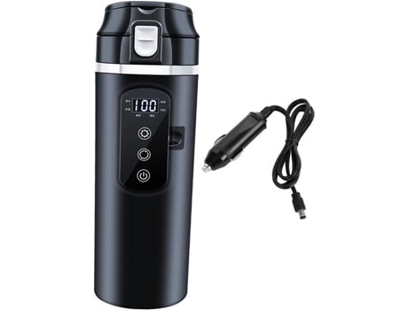 Chaleira para Carro Chaleira Elétrica 12V/24V Copo de Água para Carro Chaleira Elétrica Portátil para Viagem 500Ml Copo CHOUMICHA SAVEURS FRANCE AGRO
