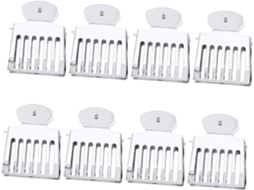 Inoomp Kit de 8 Clipes de Aço Inoxidável para Gaiola de Abelha Rainha Suprimentos Apícolas para Captura e Transporte CHABERLU