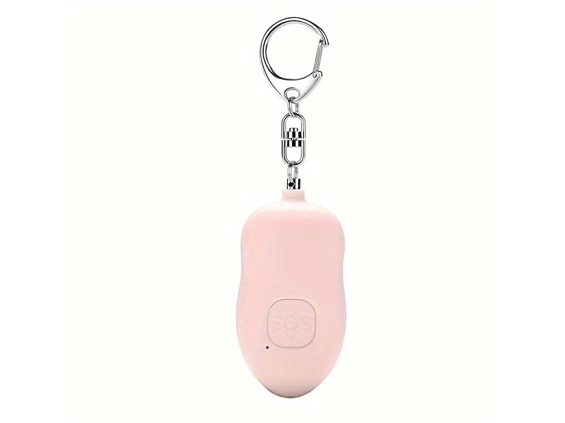 Alarme Pessoal Usb Sem Fios de 130 Db - Alarme com Luz Led para Chaveiro , Carregamento Usb, Durável STELASPLEN (adequado para Mulheres e Idosos)