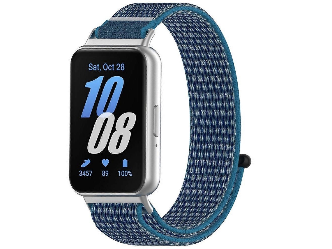 Pulseira De Nylon Com Fecho De Velcro Para Samsung Galaxy Fit 3