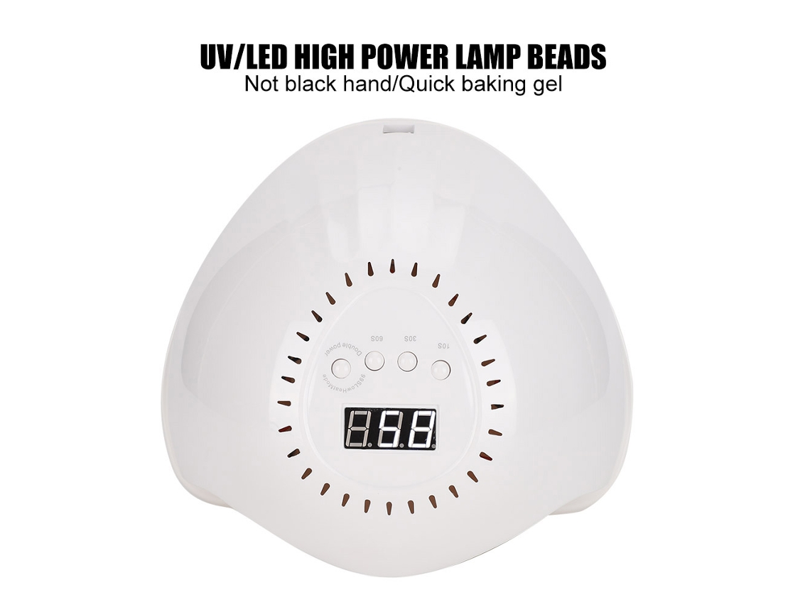 Lâmpada De Manicure 168w (42 Pérolas Secagem Rápida, Compatibilidade De Tensão Ampla) Eoocoo