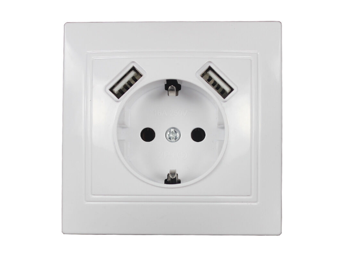 Tomada Externa, Ip66, Resistente à Poeira, Jardim, Banheiro, Piscina BRILVIBERA