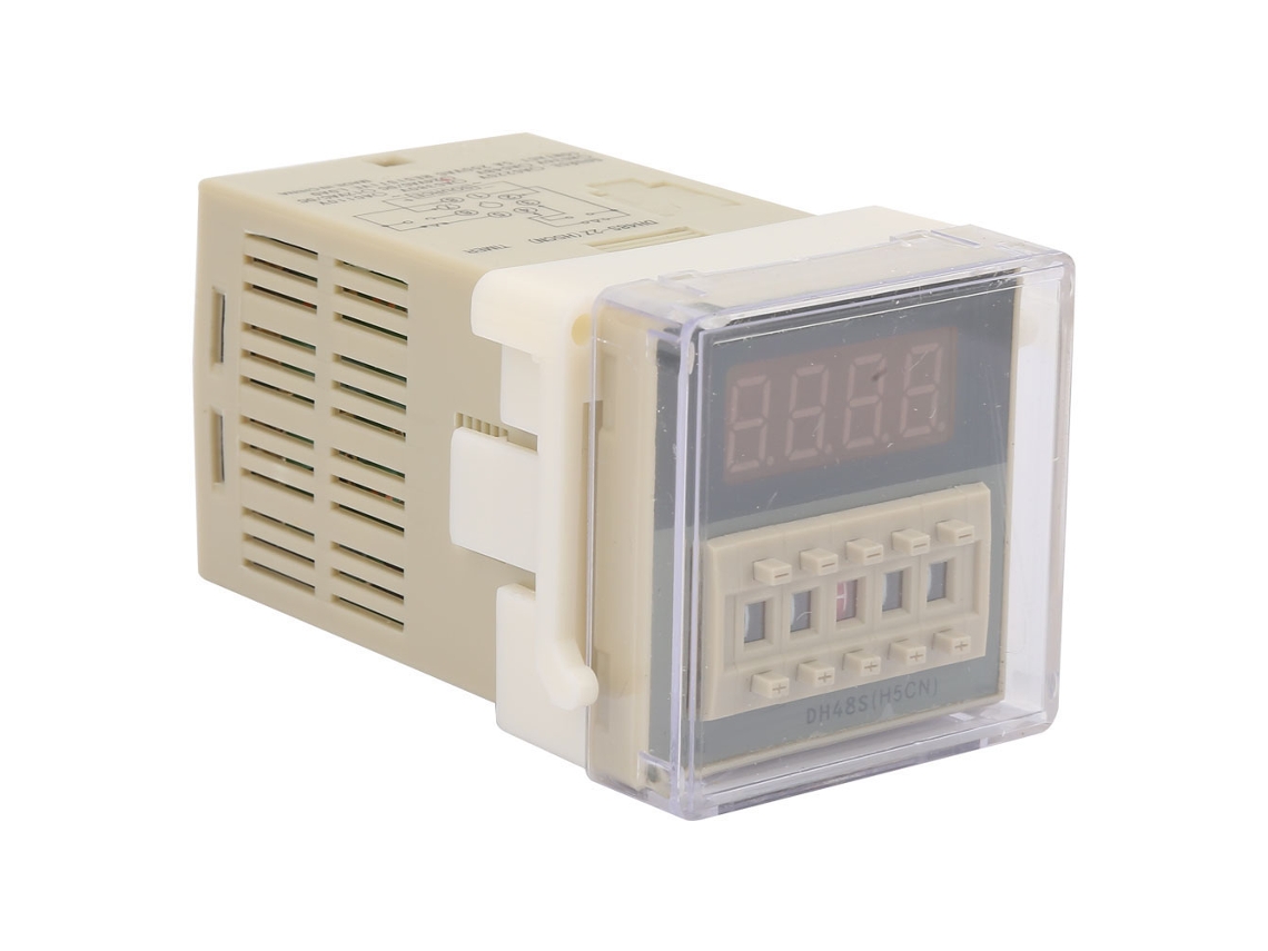 Laxiscreed Relé De Atraso Temporizado Com Display Lcd E Configuração Dupla De Tempo