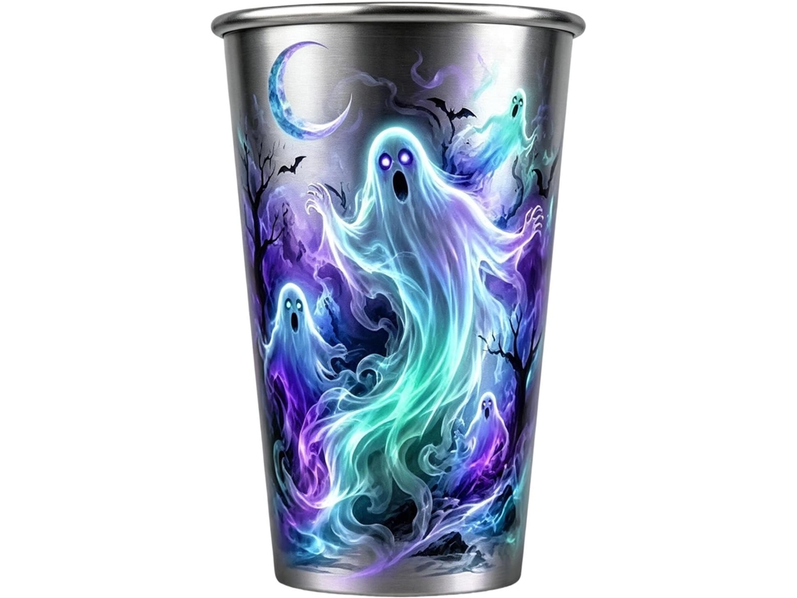 Caneca De Café De Halloween Ativada Por Calor