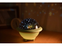 Projetor De Luz Noturna Ufo, Iluminação Decorativa Usb, Luzes De Estrelas Com Som, Controle Remoto, Projetor Rotativo, Lâmpada De Mesa, Presente Para