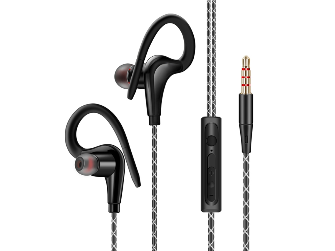 Fones de Ouvido Sem Fio à Prova D'água com Graves Estéreo e Microfone MDUG