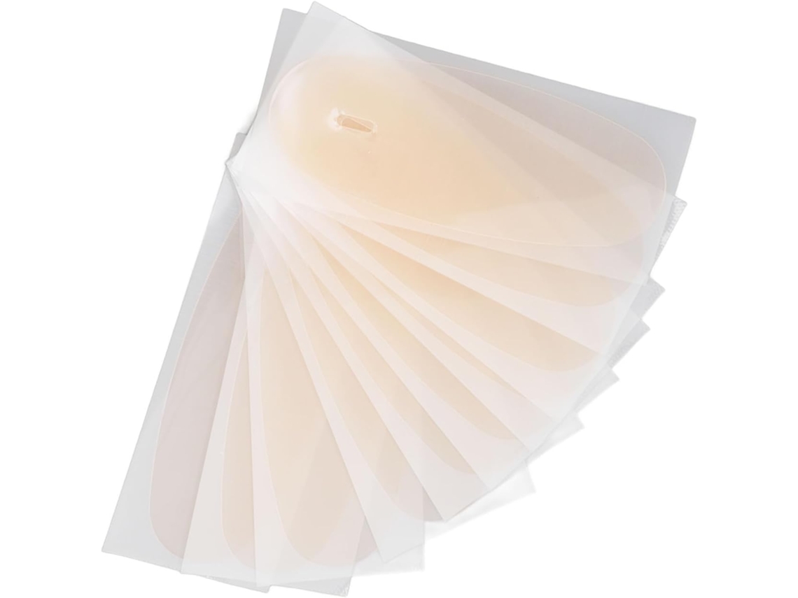 Conjunto De Talas Silicone Para Compressão Protetores Dedos Impermeáveis E Elásticos 10 Unidades Capas Digitar, Escrever