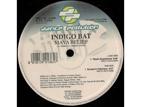 Vinil Maya Belief Dance Pollution