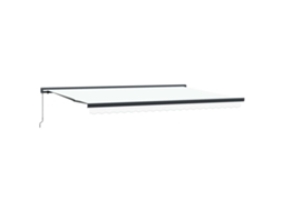 Toldo Retrátil Branco 500 × 300 Cm Tecido e Metal MAISON EXCLUSIVE