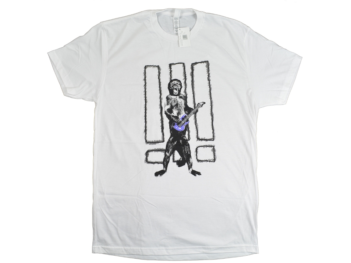 !!! Chk Chk Chk Monkey T-shirt Unisex Adults Size:s