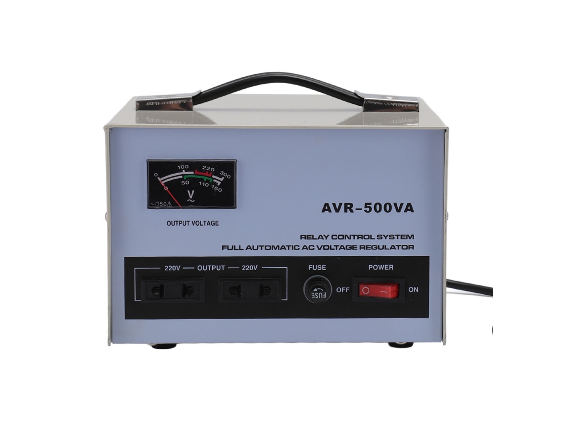 Laxiscreed Regulador De Tensão Automático Monofásico 500w Com Entrada E Saída Únicas