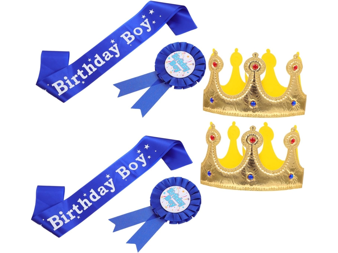 Conjunto de Coroa de Aniversário de 2 Peças CHABERLU
