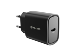 Carregador Parede Usb-C Pd TELLUR Preto