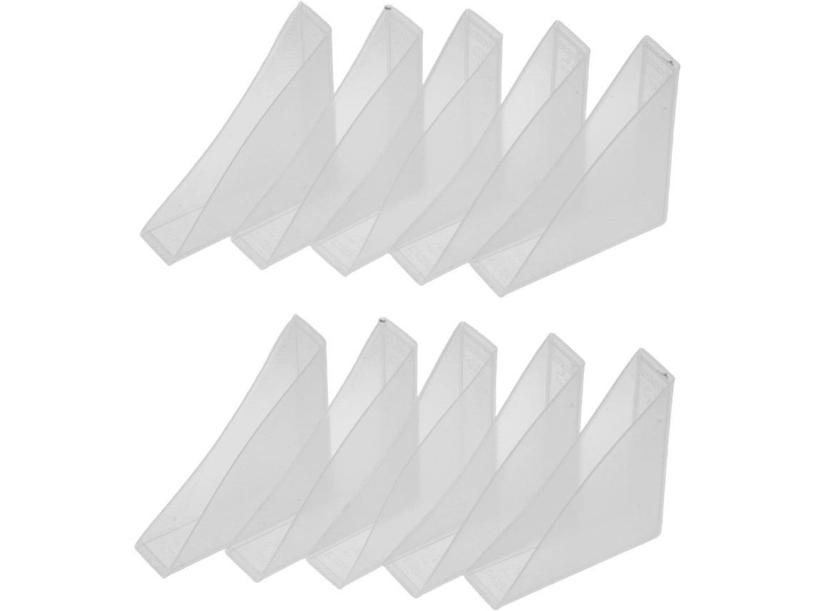 Protetores De Canto Triangulares Decorativos Kisangel 100 Peças Para Molduras Mesas E Quadros, Proteção Anticolisão Para