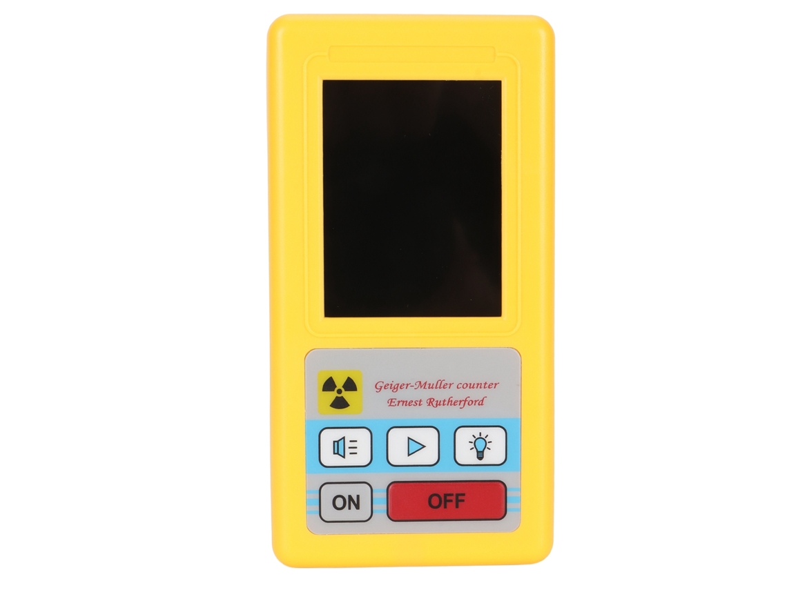 Detector De Radiação Nuclear Com Tela Lcd