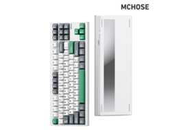 Teclado Mecânico Sem Fio Mc-gx87-12 Tri-modo