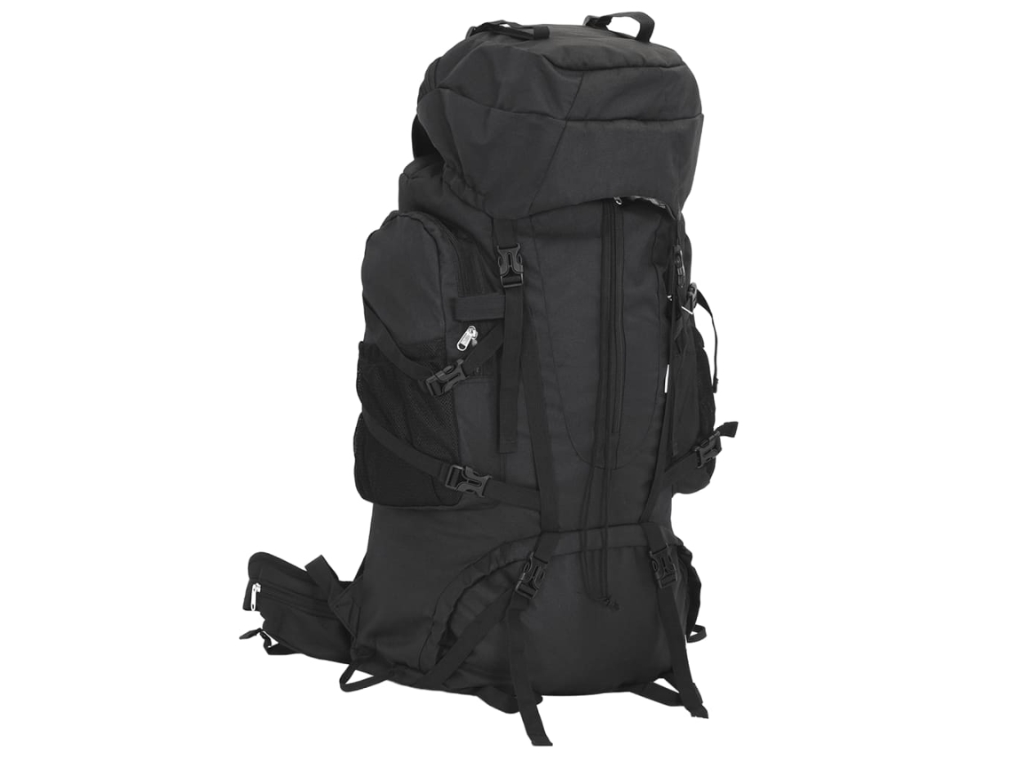 Hiking Backpack, Hiking Backpacks Vidaxl Preto Tecido (100 L)