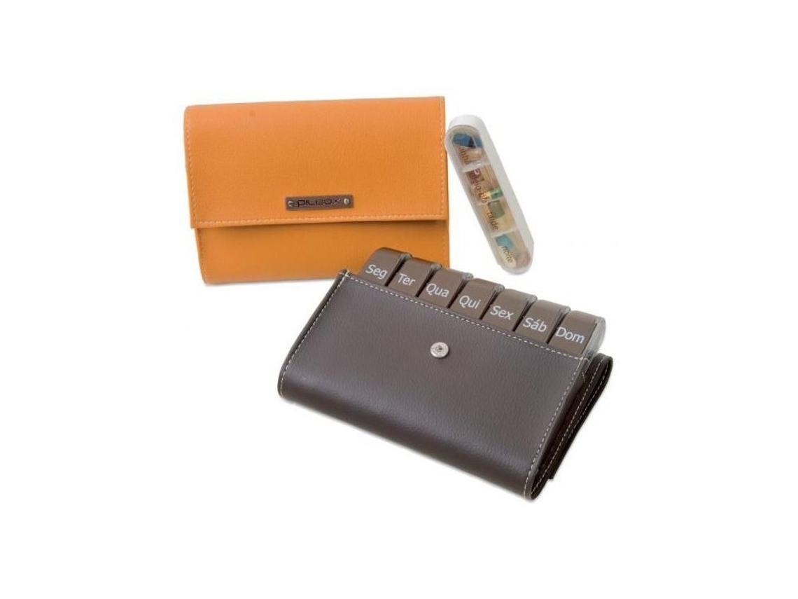 PILBOX Liberty Dispensador de Comprimidos Modelar com Bolsa