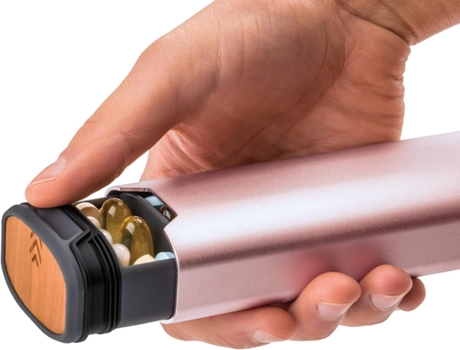 Organizador De Comprimidos Semanal Para 7 Dias Organizador De Comprimidos De Alumínio De Grande Capacidade Para Armazenar Suplementos, Comprimidos Qjh