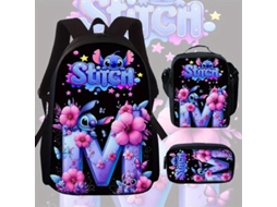 Mochila Escolar, Modelo Para, Estampa De Desenho Animado Para Estudantes