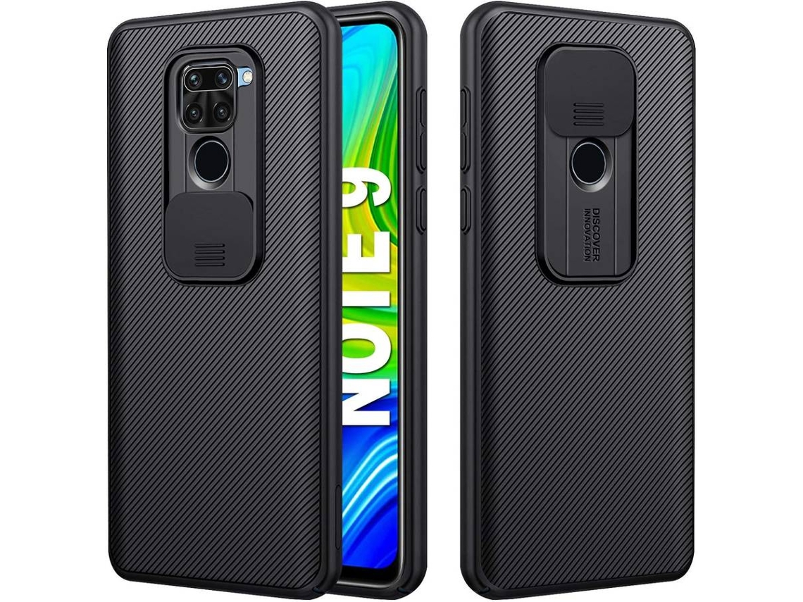 Capa Xiaomi Redmi Note 9 HONGWE. Preto