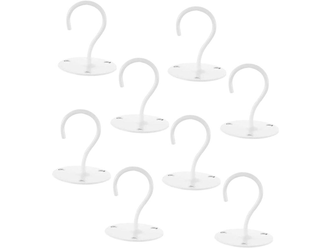 Conjunto De 8 Suportes Metálicos, Plantas, Resistentes E