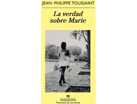 Livro La Verdad Sobre Marie de Jean-Philippe Toussaint