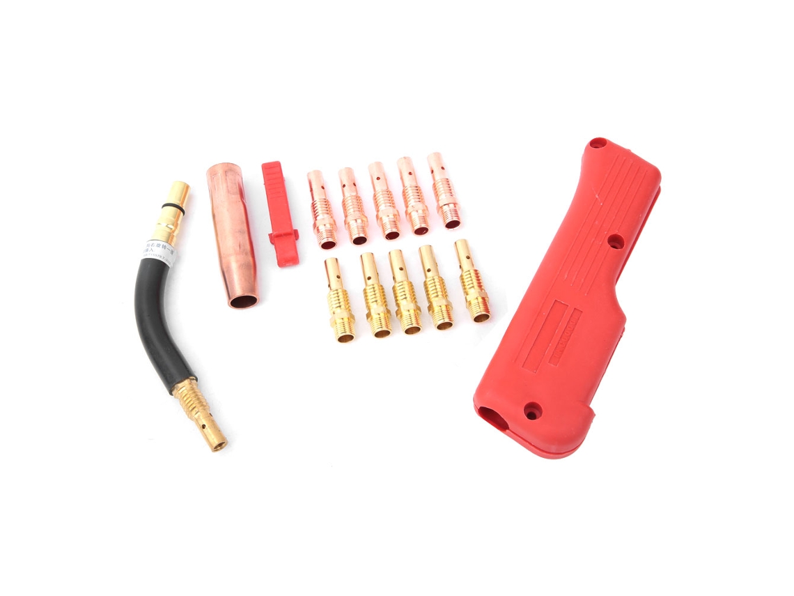 Laxiscreed Peças Para Pistola De Soldadura Mig Mag 200a Com Suporte E Acessórios Gooseneck