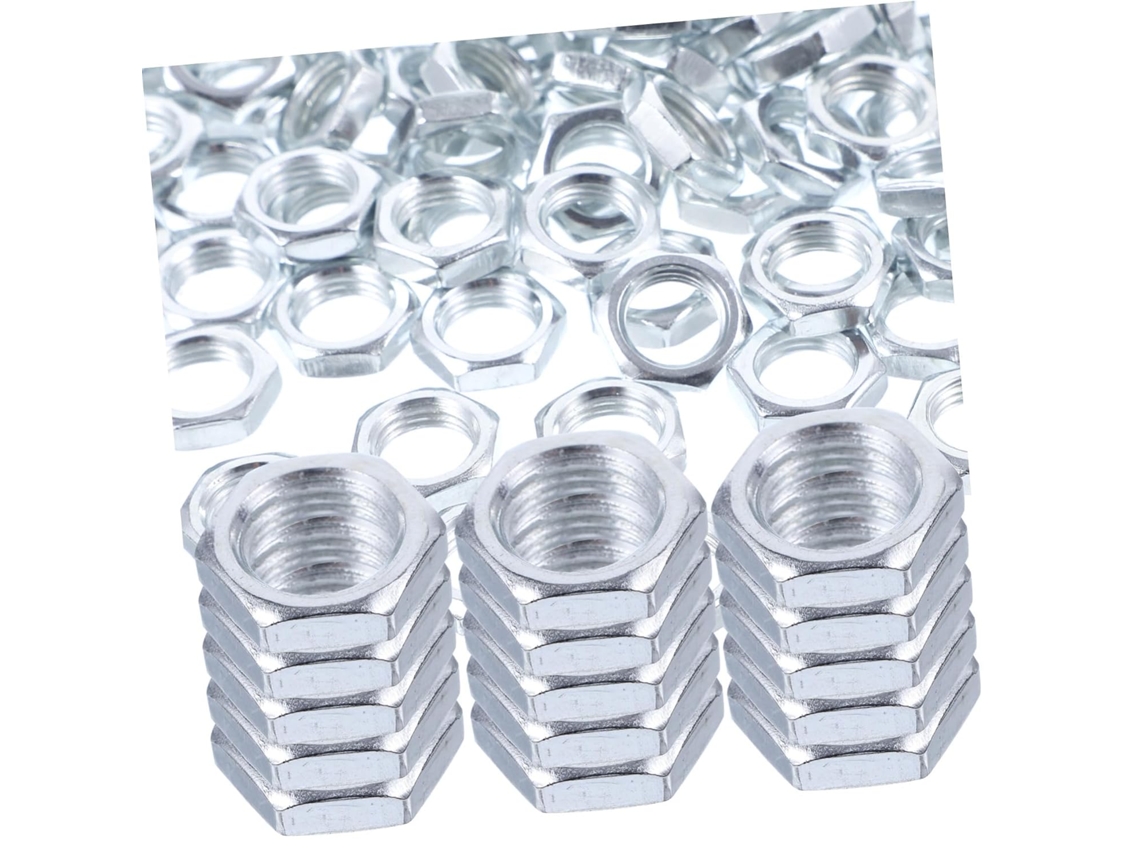 Conjunto De 150 Porcas Sextavadas Travamento Para Reparo Lâmpadas,