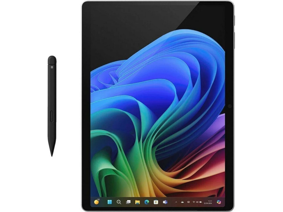 Tablet MICROSOFT SURFACE PRO COPILOT+PLUS (16 GB RAM - 13" - Tomada EU - 512 GB - Platina)
