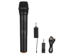 Aetheria microfone Sem Fio Handheld Cardióide de Bobina Móvel para Ktv Festas Discursos Dispositivos de Áudio 6.5mm