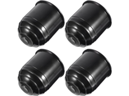 Conjunto de 4 peças de camadas Pretas para Reboque Engate Ball, Stavel e proteção anticorrosiva.