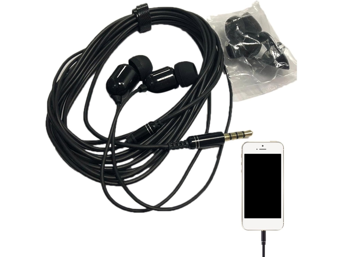 Fones De Ouvido Com Cabo Extralongo