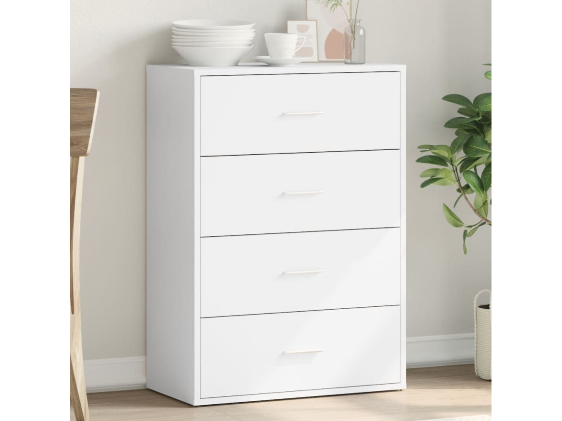 Aparador 60x31x84 cm Derivados de Madera Blanco