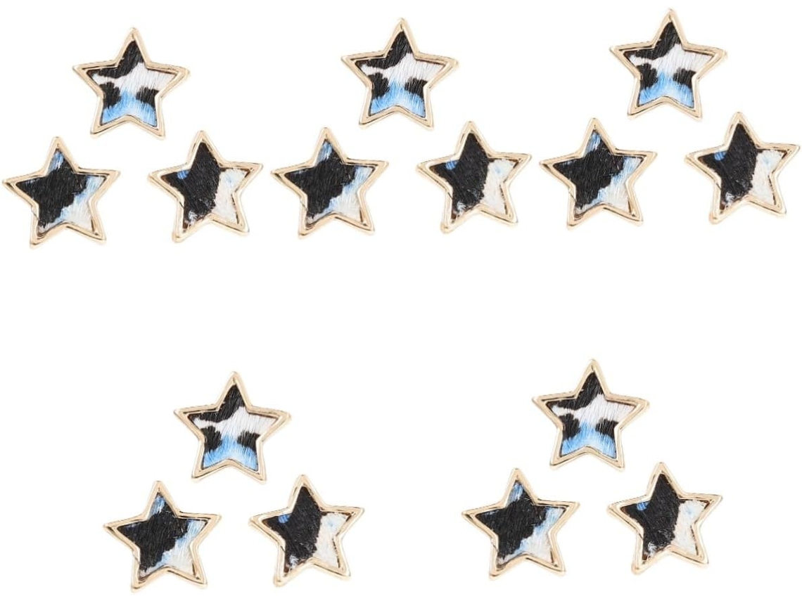 Conjunto de 6 Anéis de Lua para Pulseira SFUSHOS