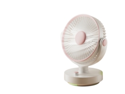 Laxiscreed Mini Ventilador De Mesa Portátil Recarregável Com Alta Potência Para Casa E Escritório