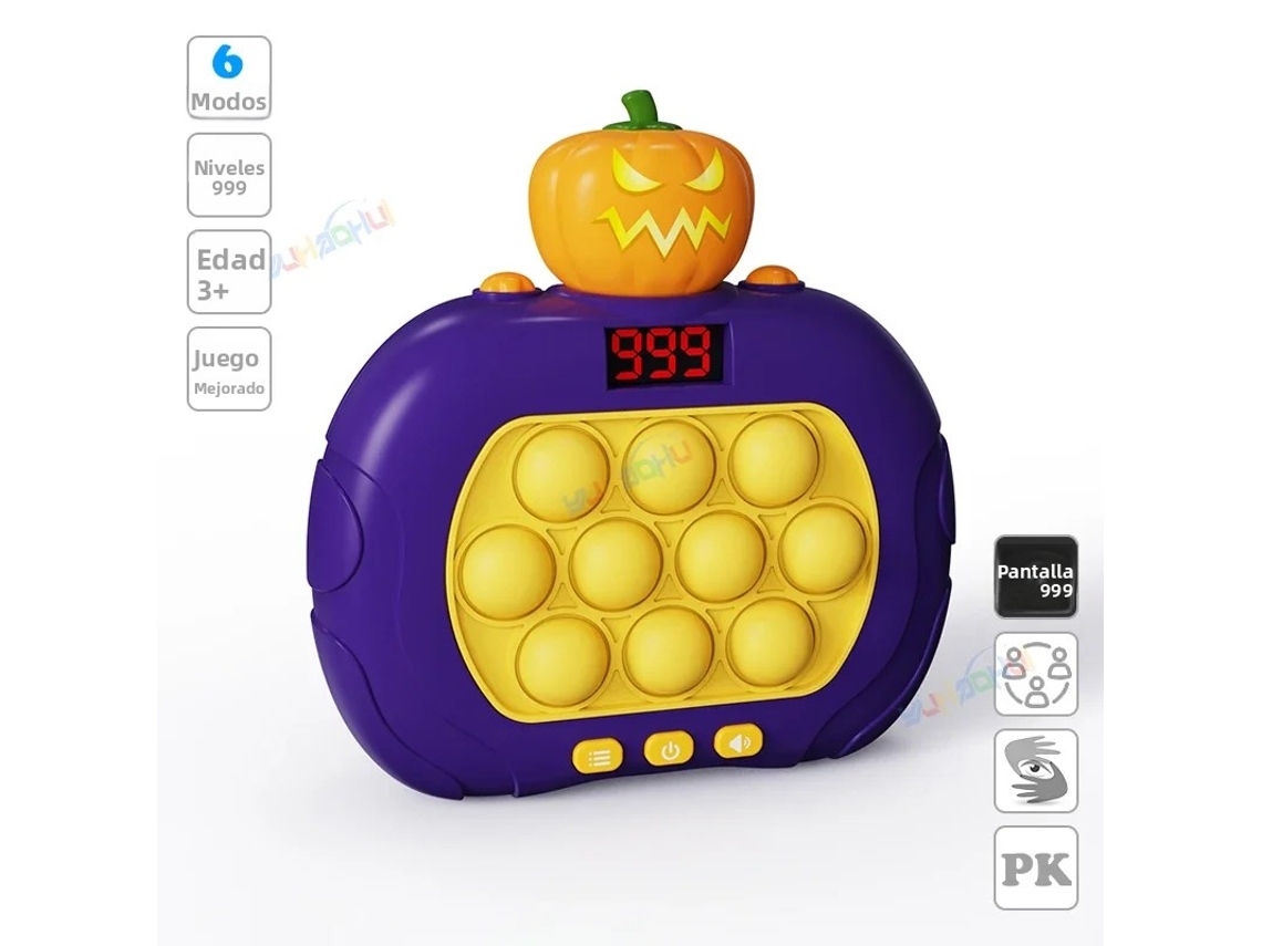 Divertido Brinquedo Eletrônico De Quebra Cabeça Com Luzes,que Funciona Com Movimentos Rápidos De Empurrar E Puxar,ideal Para Aliviar O Estresse Mdug