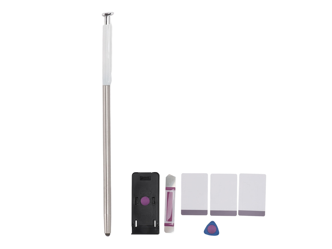 Aetheria caneta Estilo para Motorola Moto G Stylus 2021 Xt2115 Kit com Acessórios Metal Branco