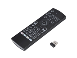 Teclado Sem Fio Com Touchpad 68 Teclas Transmissão 15m