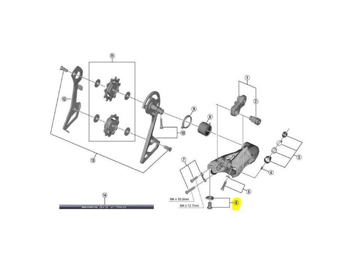 Shimano Ultegra R8000 Cable Fixing Bolt