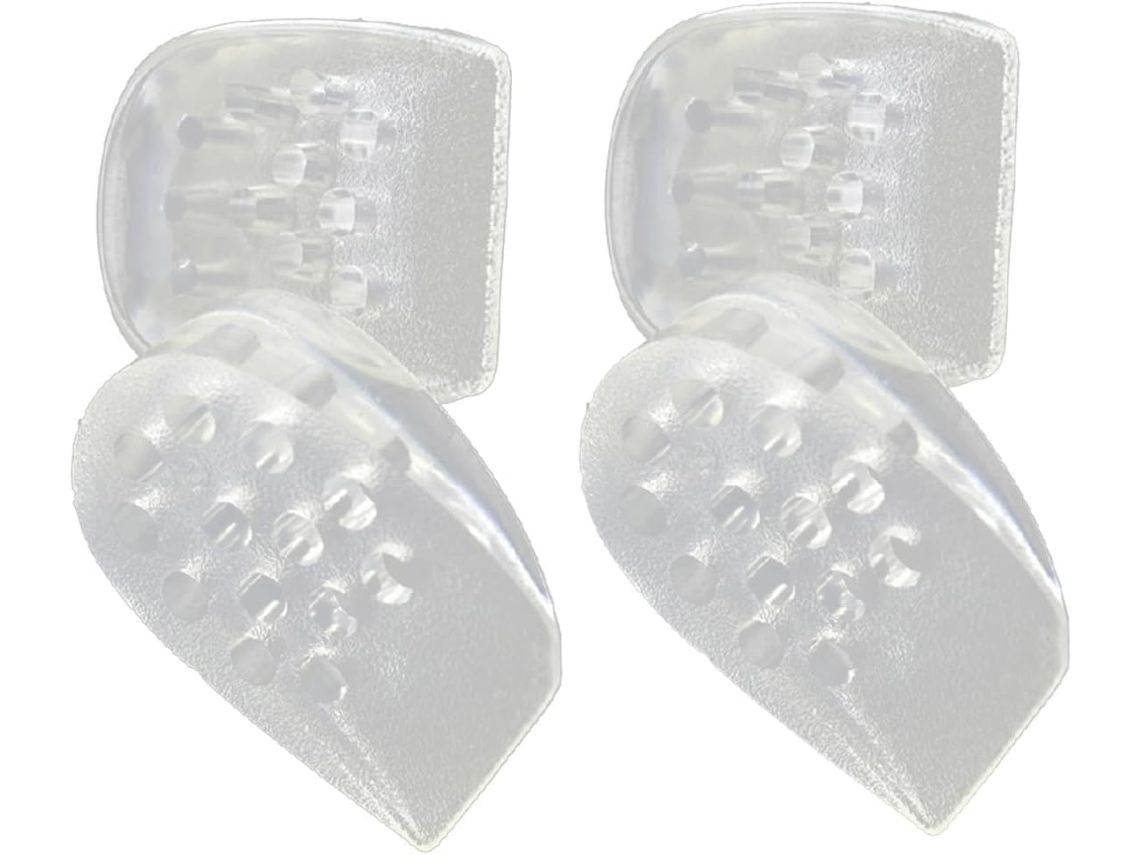 Palmilhas De Silicone Invisíveis Beauvorty Com Amortecimento No Calcanhar Para Uso Diário, Para Calçados Masculinos E