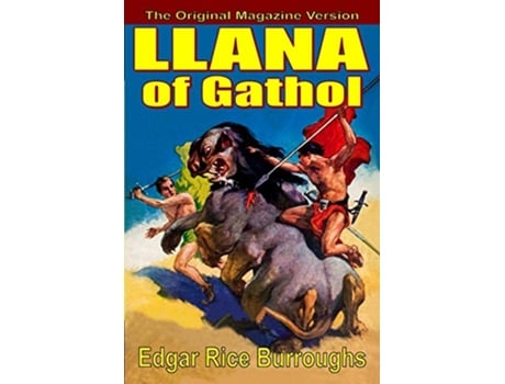 Livro Llana of Gathol de Edgar Rice Burroughs (Inglês)