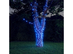 Vidaxl Luzes Solares 2 Pcs 2x200 Led P/ Interior/exterior Azuis
