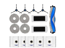 Para Aspirador De Pó Ecovacs Deebot T30 Pro Omni/t30 Omni/yeedi M12 Pro+/t30 Max: Escova Lateral, Pano De Limpeza, Filtro E Saco De Pó._glo